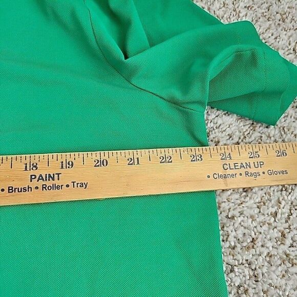 RLX Ralph Lauren Polo Shirt Mens Large Green Short Sleeve Golf Logo - Picture 4 of 8